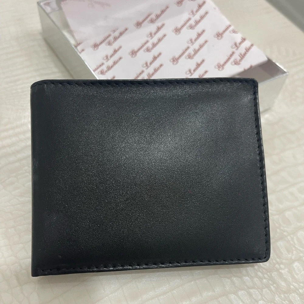 Black Leather Wallet